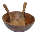 VIW 24700 Wooden Salad Bowl